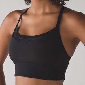 Lululemon Black Fit Physique sports bra - amazing condition
